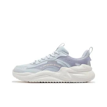 361° Anti Slip Wear Resistant Low Top Casual Shoes Women's Blue Purple
