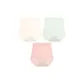 3 Pack (Light Apricot/Blue/Rose Pink)