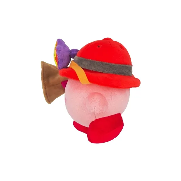 Kirby Kirby And Characters All Star Collection Firefighter Dolls Plush Doll 13cm High-3