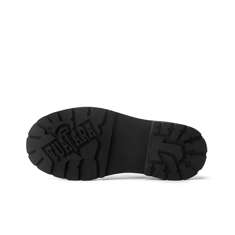 TUATARA Casual Shoes Unisex Black & Horsehair-5