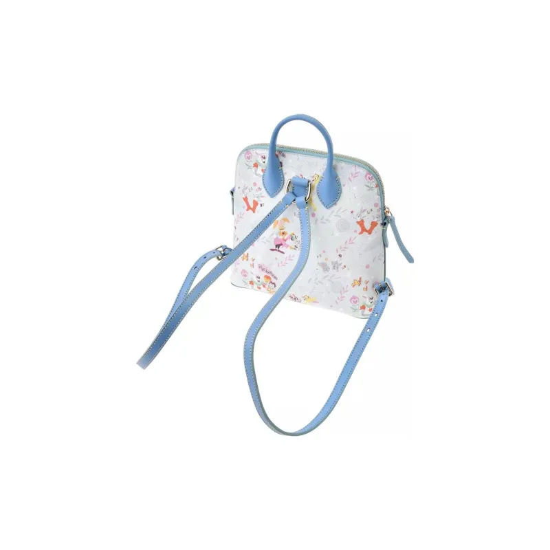 Disney Bourke Collaboration Cow Leather Backpack Women's Blue-2