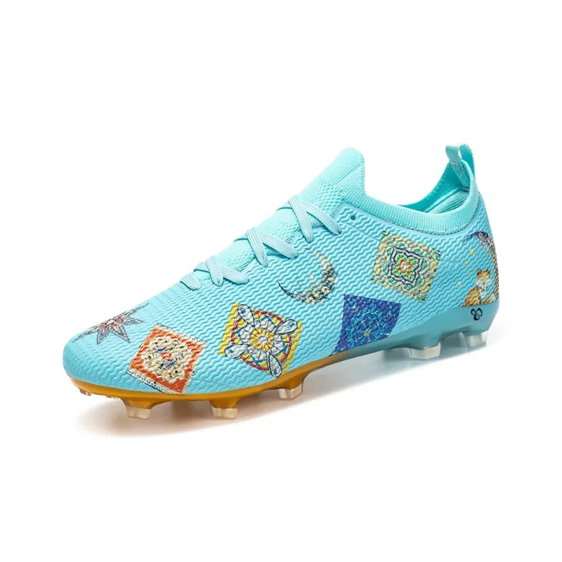 CariteSport Soccer Shoes Unisex Low Top White, Pink-6