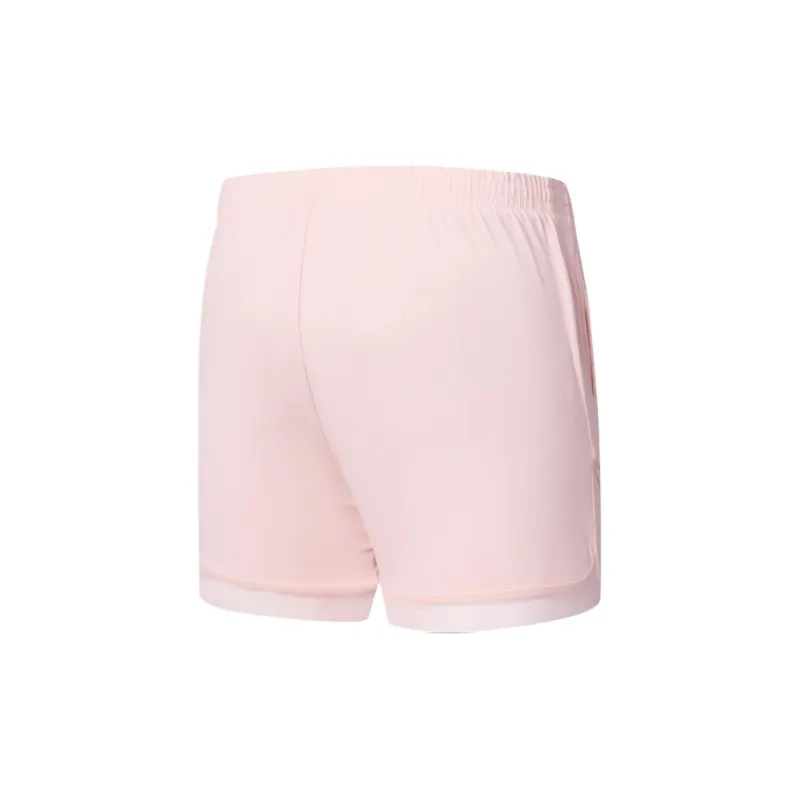 Erke Casual Shorts Women's Peony Pink-1