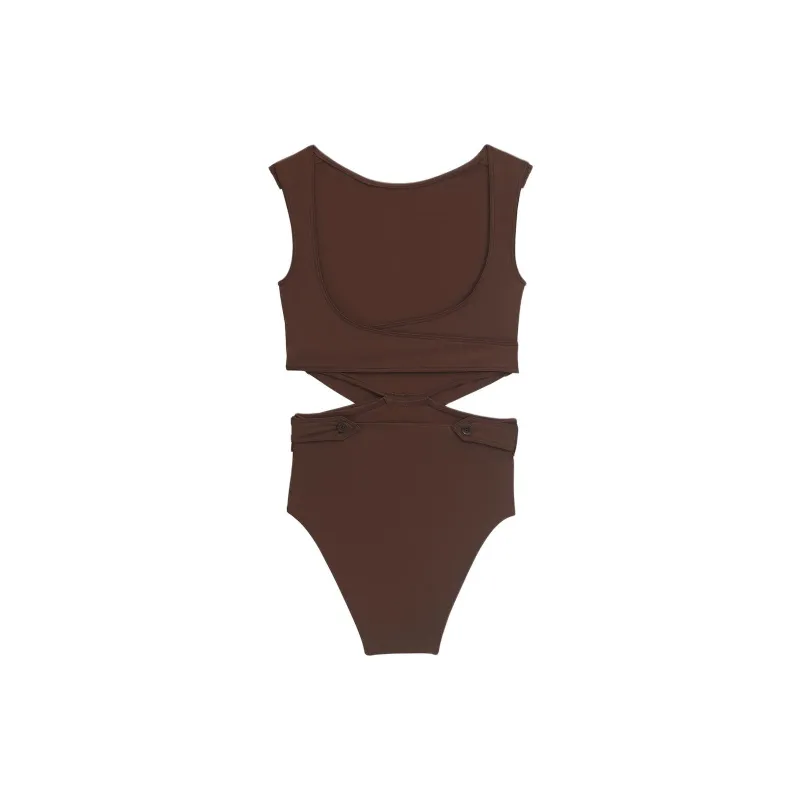 ZARA Bodysuits Women's Brown-1