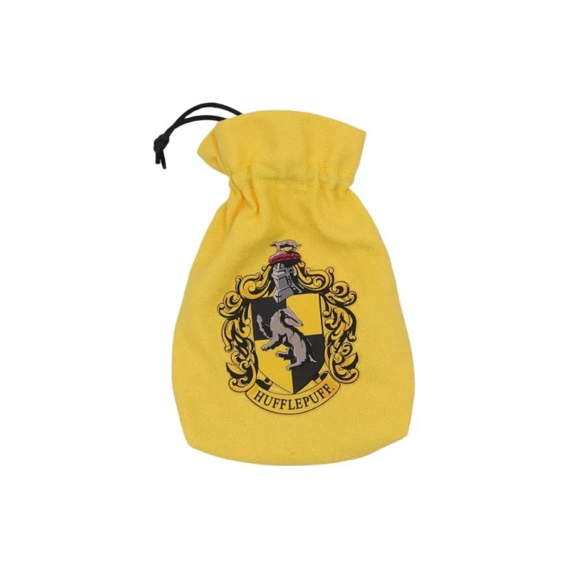 Q WORKSHOP Harry Potter Hufflepuff Black D6 Dice Board Games-3