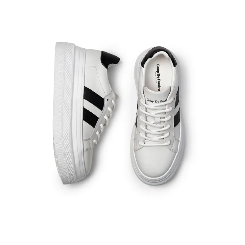 Coup De Foudre Cushioning Height Increasing Low-Top Skateboard Shoes Women's-2