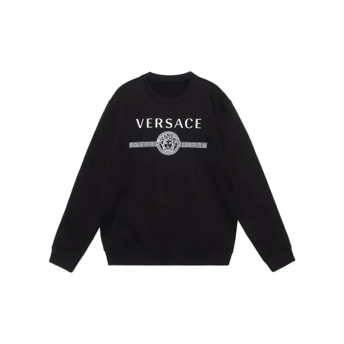 VERSACE Sweatshirts Men Black