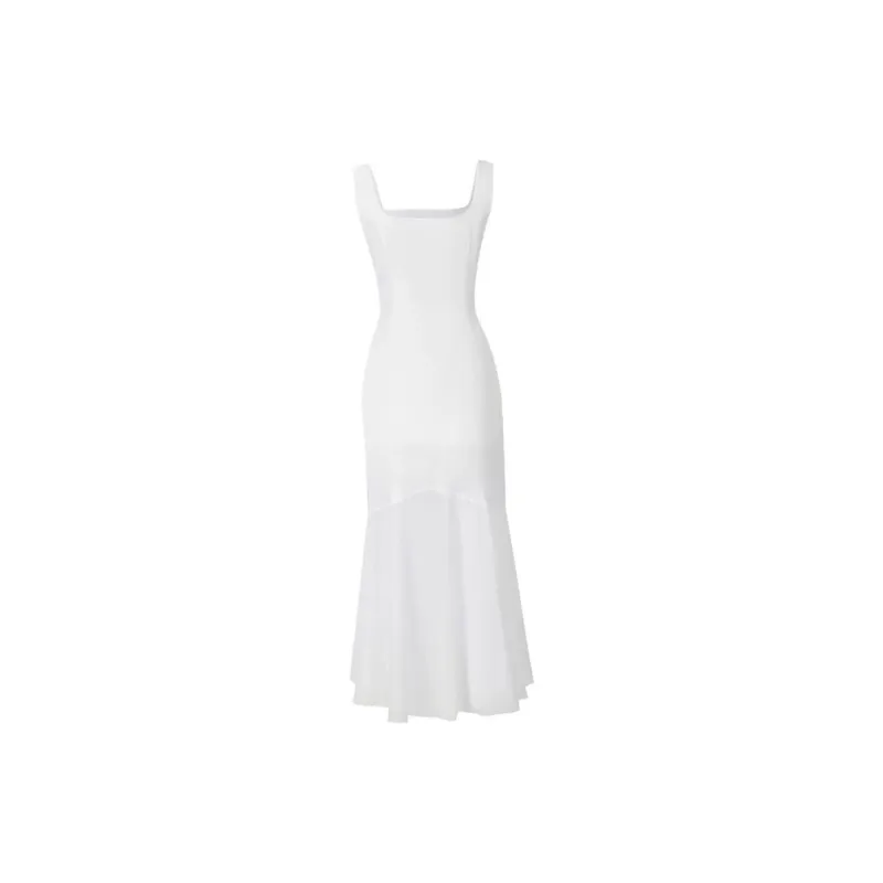 HAPG Slip Dresses Women's White-1