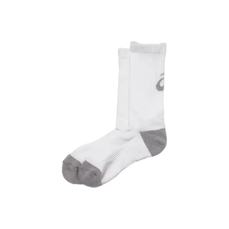 Asics Basketball Socks Unisex 1 Pack Bright White/Piedmont Gray-1