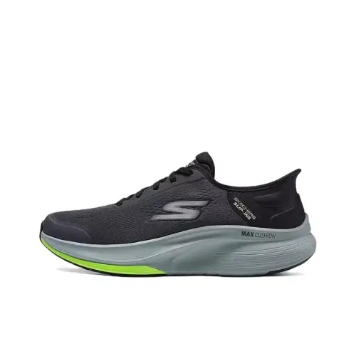 Skechers WOMEN'S GO WALK Casual Shoes Men Low-Top Charcoal/Black