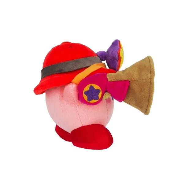 Kirby Kirby And Characters All Star Collection Firefighter Dolls Plush Doll 13cm High-2