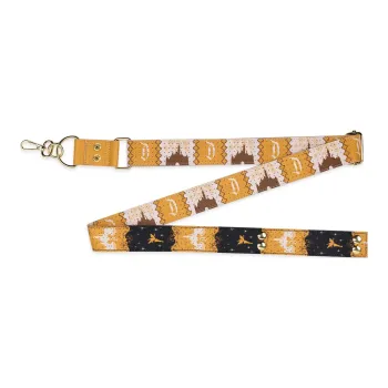 Disney PVC Bag Shoulder Strap Unisex Yellow & Black
