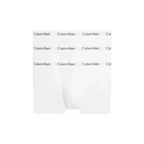 CALVIN KLEIN Underpants Europe Version Men's 3 Pack White