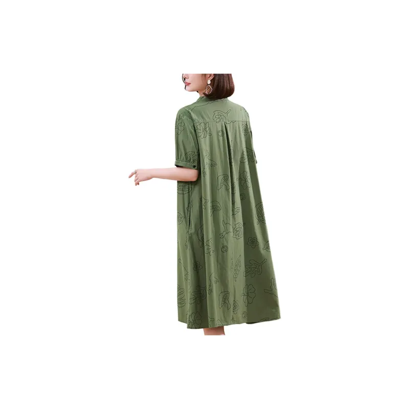 Mula Short Sleeved Dresses Women's-1