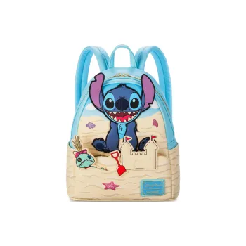 Disney Faux Leather With Polyurethane Backpack Mini Unisex Blue