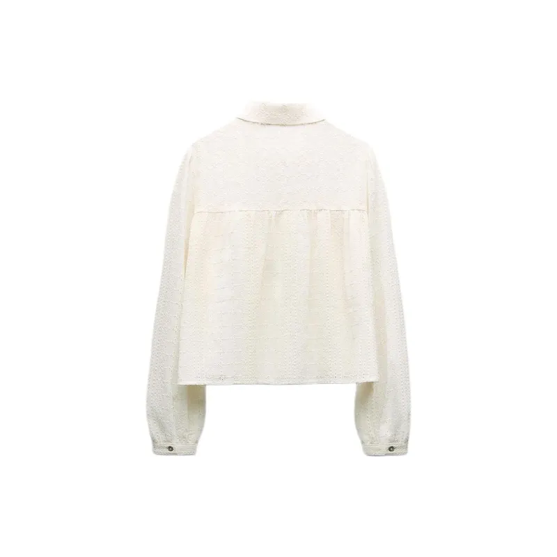 ZARA Shirts Women's White-1