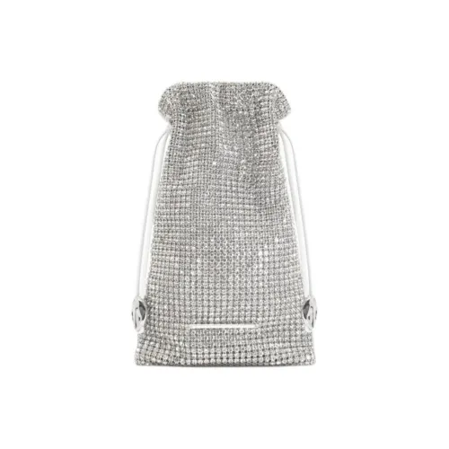 STUDIO AMELIA Crystal Outer Polyester Shoulder Bag chiara Crossbody Bag chiara Women's White