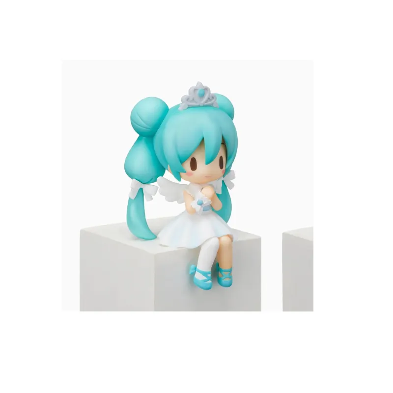 SEGA Hatsune Miku Sega MP 15 Anniversary Miku Noodle Stopper Bean Eyed Version Bonus Gifts 7cm-2
