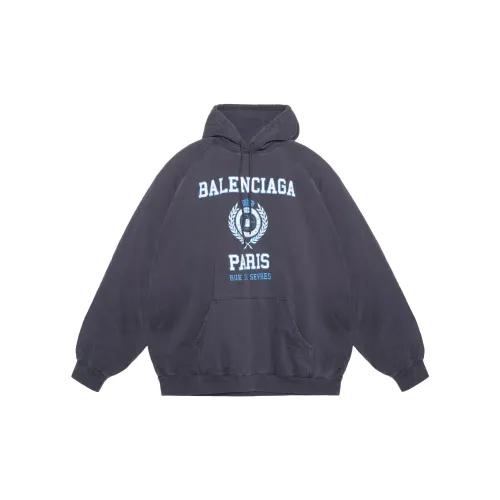 Balenciaga Sweatshirts Men Blue