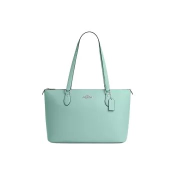 COACH Gallery Recycled Leather Tote Bag Shopping Bag Handbag Large Size Women's Faded Blue