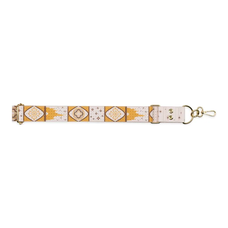 Disney PVC Bag Straps Unisex Beige & Gold-1
