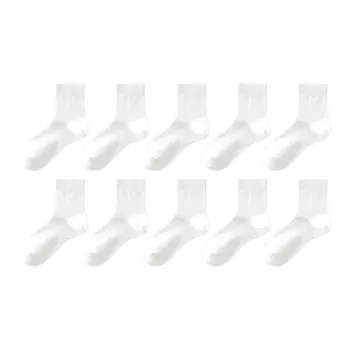 MIIOW Mid Calf Socks Unisex 10 Pack