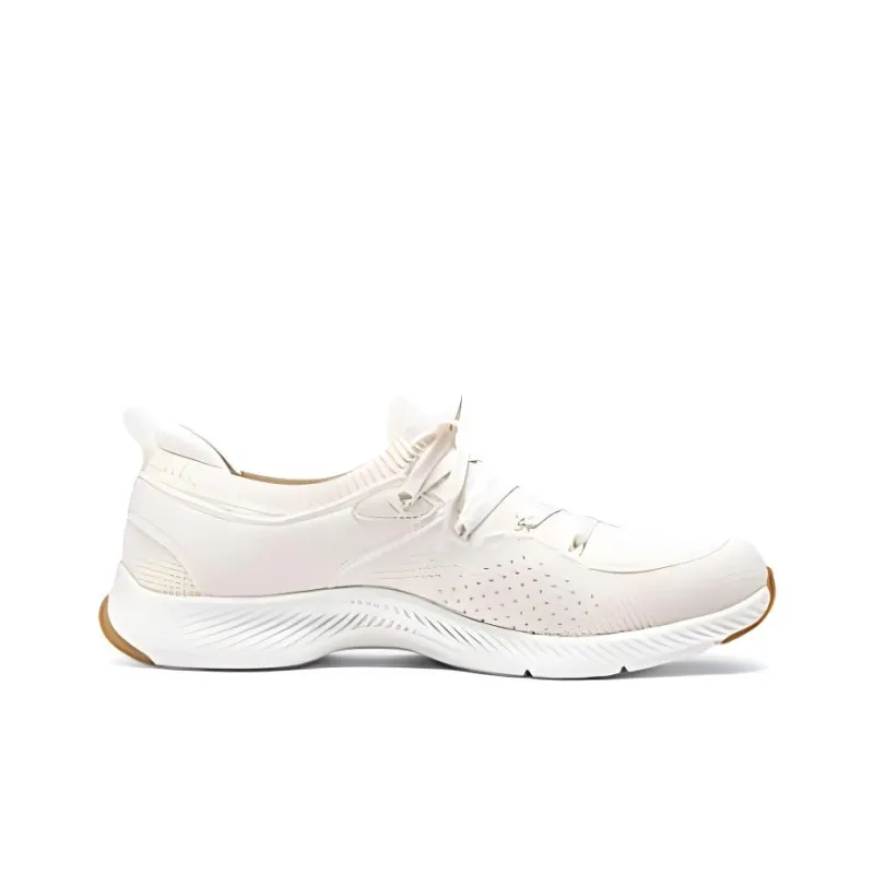 Skechers Breathable Lightweight Low Top Running Shoes Women's Beige-1