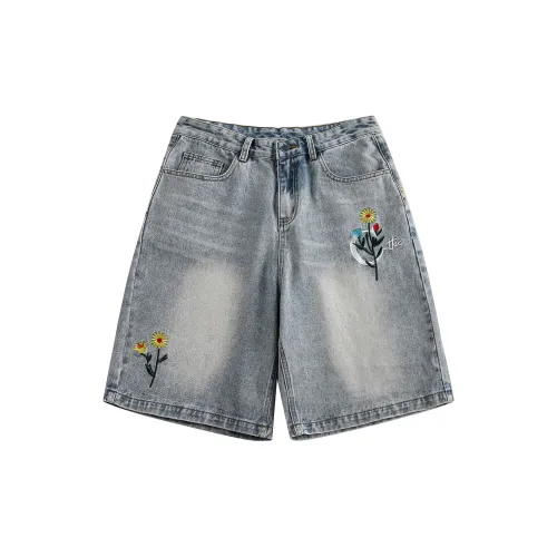 NANDCHN Denim Shorts Unisex