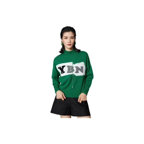 BBLLUUEE Sweater Women's Forest Green