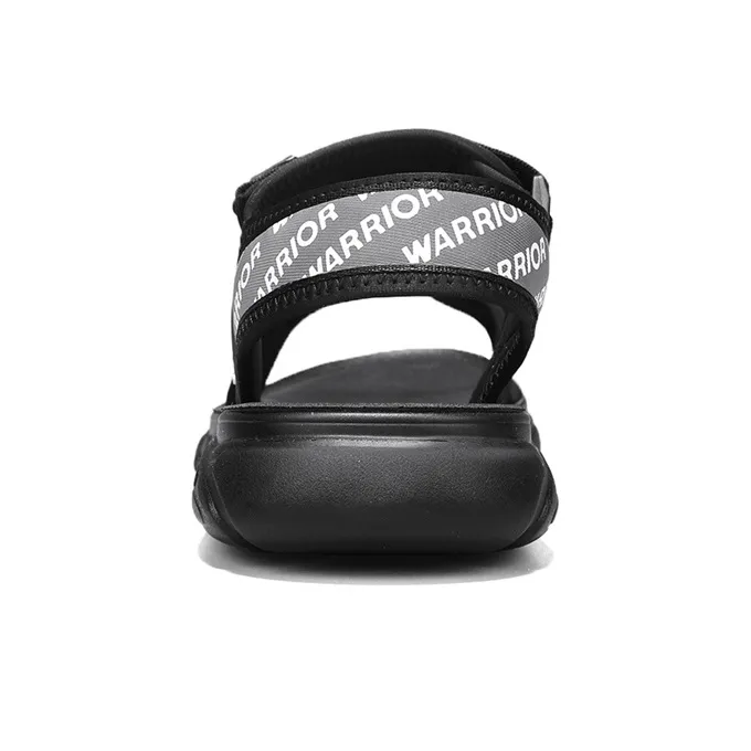 Warrior Casual Chef Shoes Beach Sandals Unisex Black-4