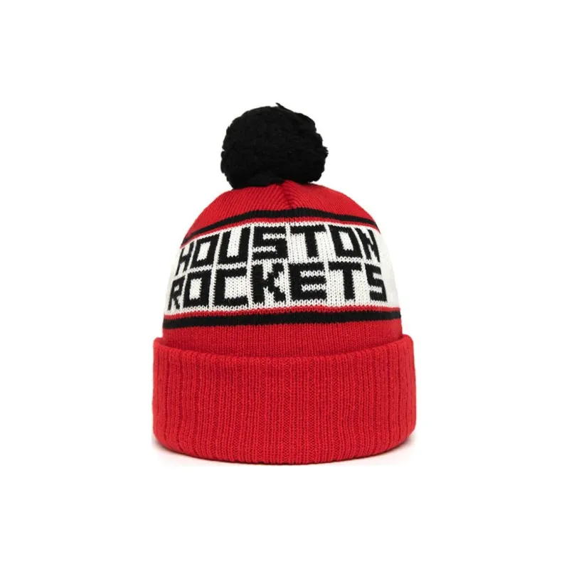 New Era Acrylic Beanies Unisex Red-1