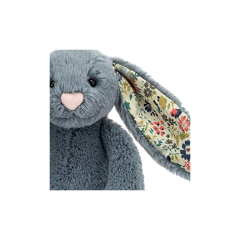 JELLYCAT Blossom Dusky Blue Bunny Stuffed Animal-2