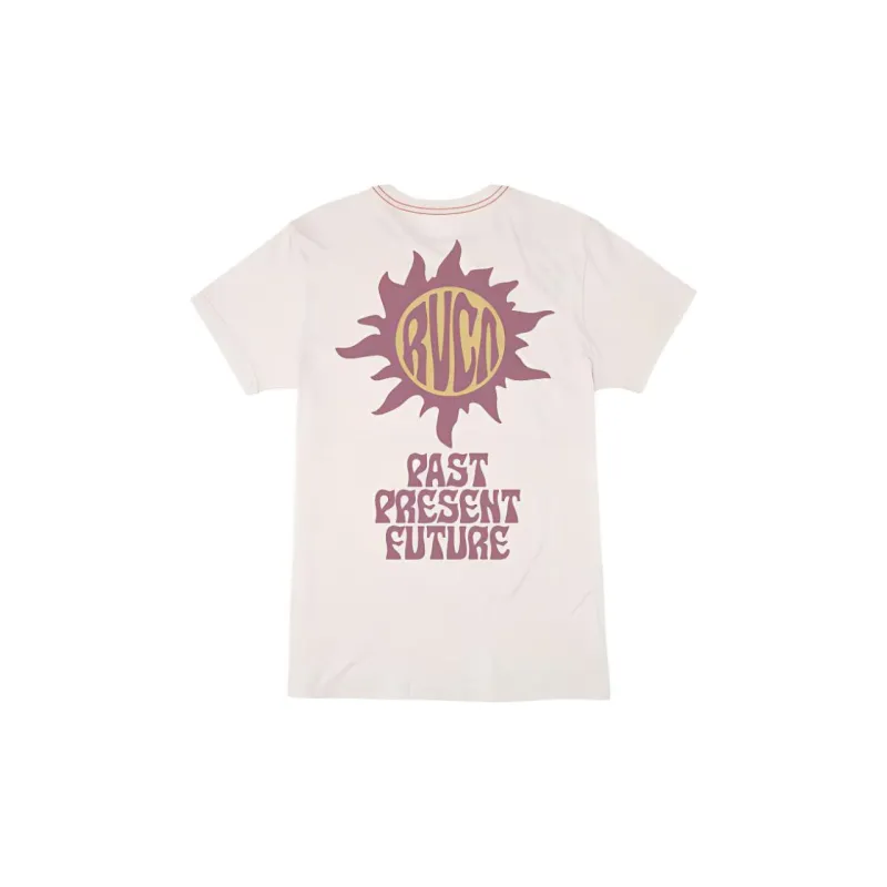 RVCA T-Shirt Men's Antique White-1