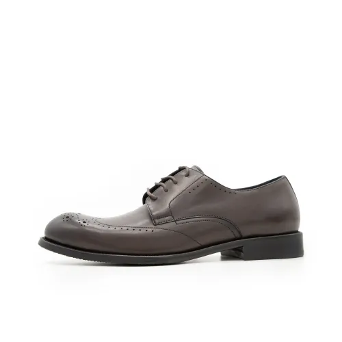 Satchi Dress Shoes Men Low-Top Brown