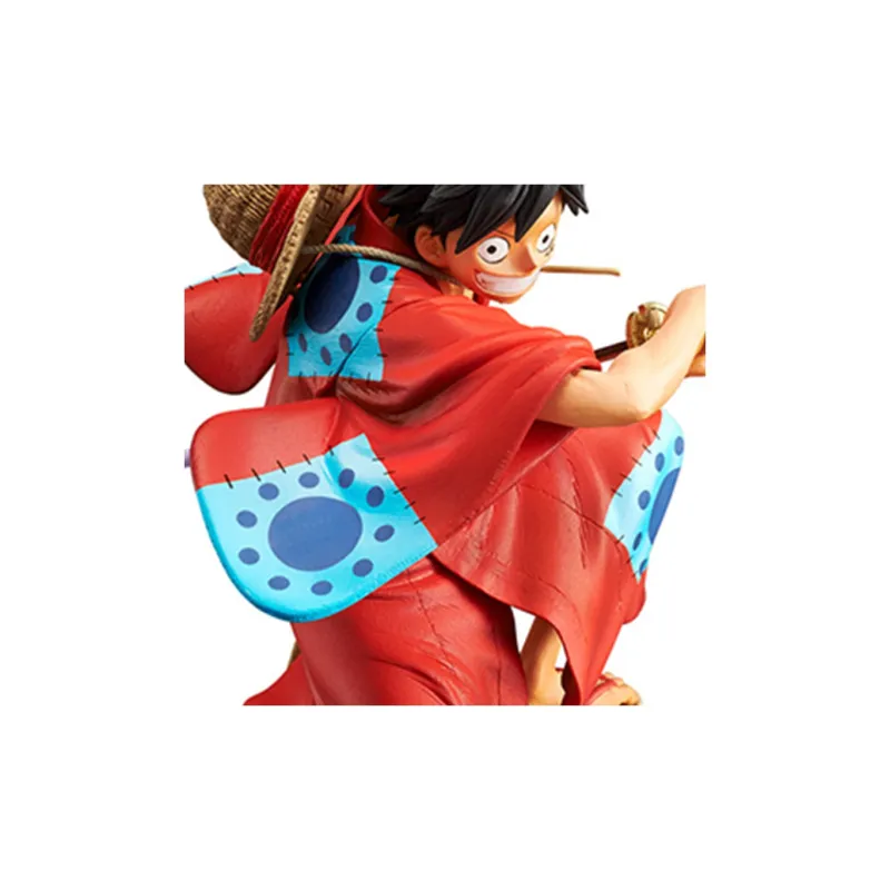 BANPRESTO Monkey D. Luffy Glass Factory One Piece Koa Artistic King Wa No Kuni Luffy Drawing Swords Scale Figures-4