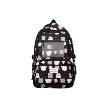 Venerable Brahma Nylon Backpack Regular Unisex Black/Pink/Blue/Green/Purple
