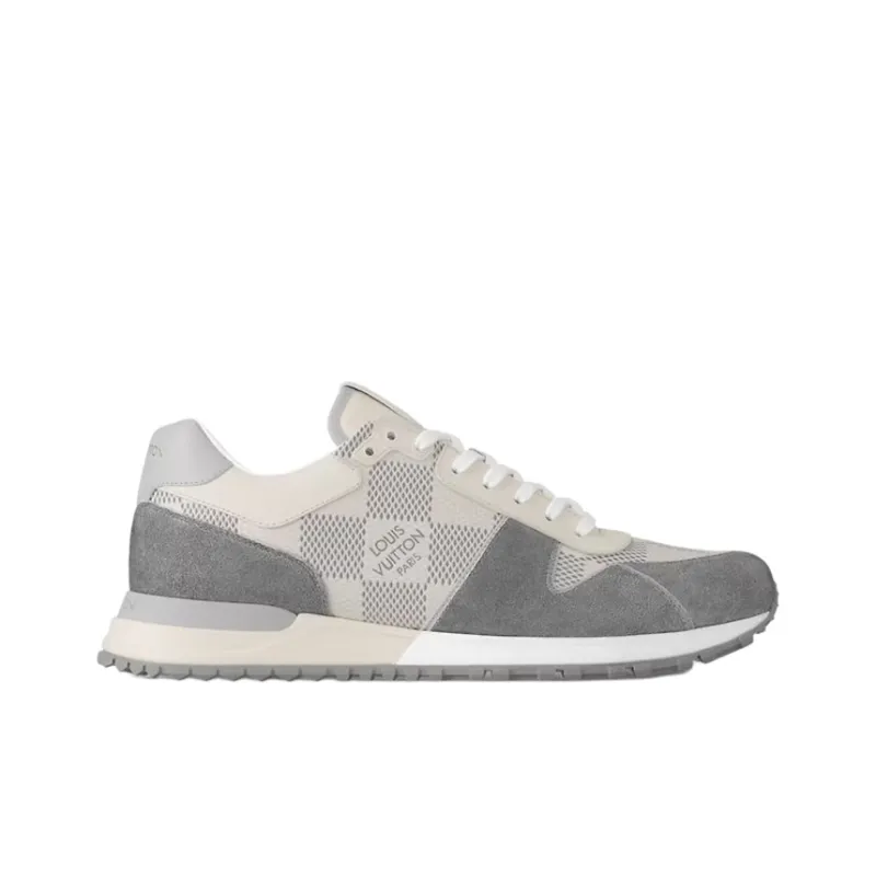 LOUIS VUITTON Run Away Low Top Casual Shoes Men's Gray-1