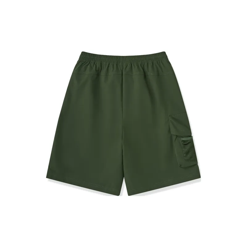 Erke Casual Shorts Men's Army Green Island-1