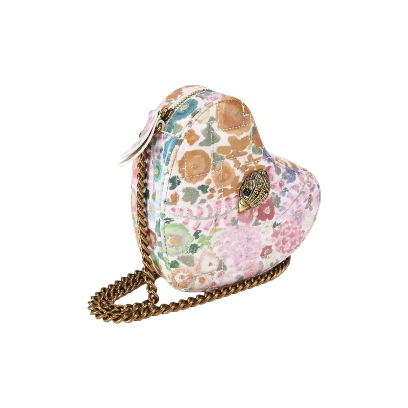 Kurt Geiger London Leather Heart-Shaped Bag Shoulder Bag Crossbody Bag Women's Pink-2