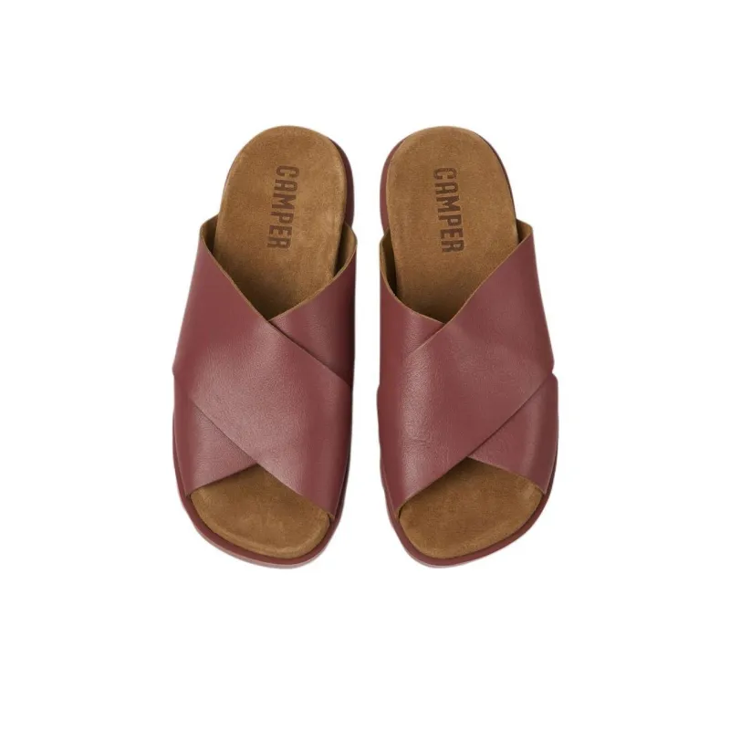 CAMPER Brutus Slide Slippers Women's Red-2