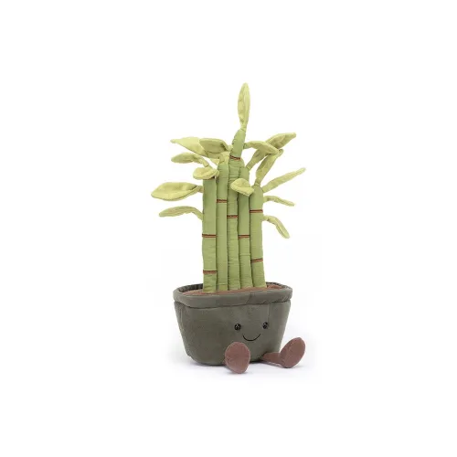 JELLYCAT Amuseables Potted Bamboo Plush Toy