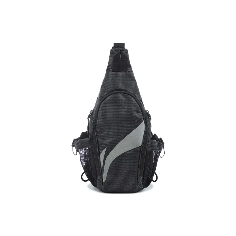 LiNing Fitness Series Polyamide Crossbody Bag, Shoulder Bag Regular Unisex Black-0