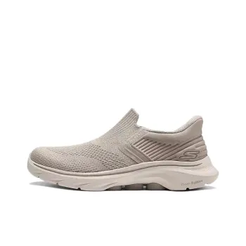 Skechers WOMEN'S GO WALK Anti-Slip And Wear-Resistant Breathable Low-Top Casual Shoes Women's Taupe