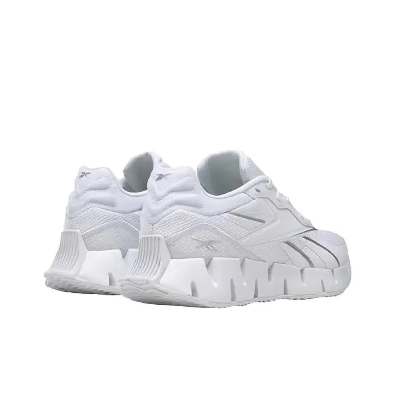 Reebok Women's Zig Dynamica 4 'White Silver Metallic' Women's-3