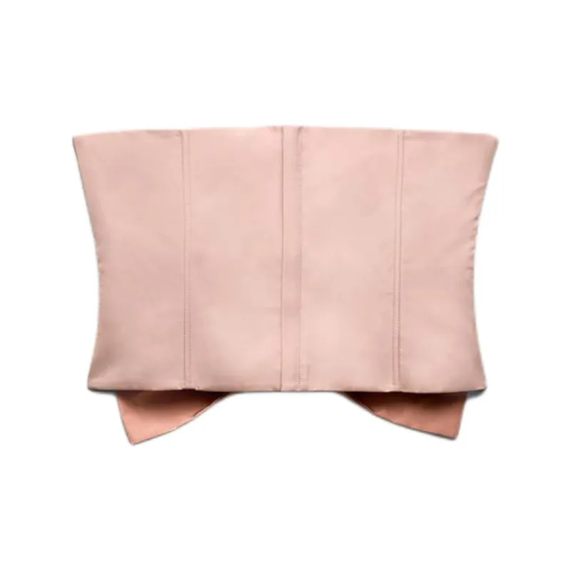 ZARA Strapless Top Women's Pink-1