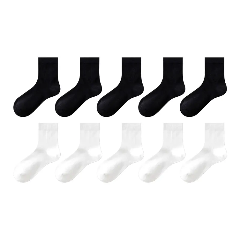 MIIOW Mid Calf Socks Unisex 10 Pack-2