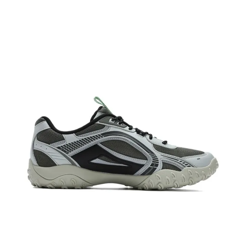 FILA PEBBLE Cushioned Slip Resistant Low Top Casual Running Shoes Men's Gray-1