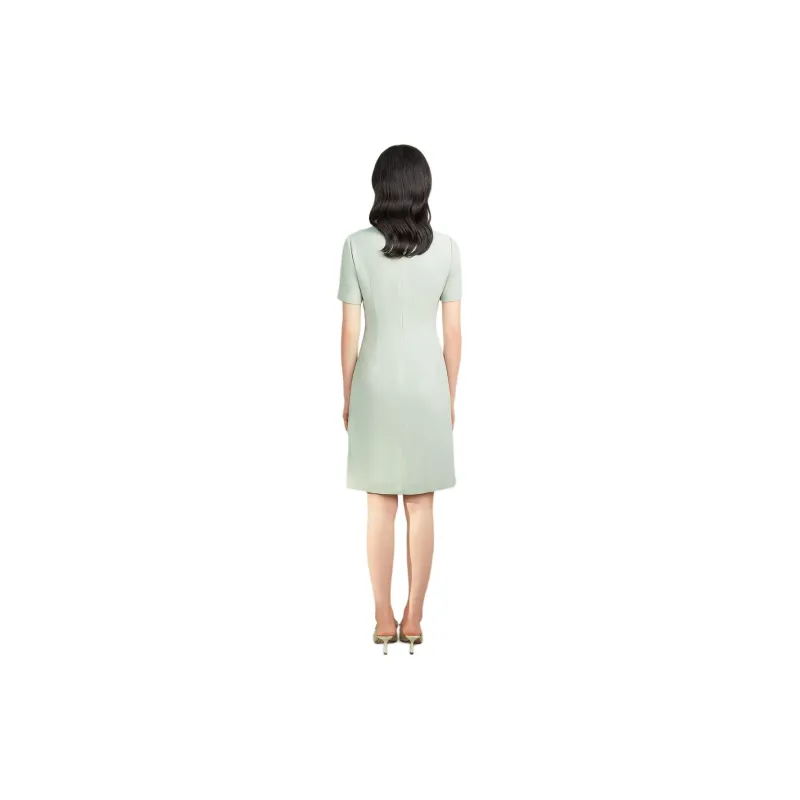 BBLLUUEE Cheongsam Women's Avocado Green-1