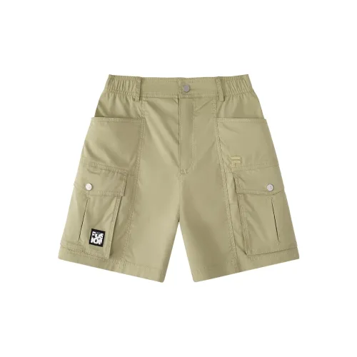 FILA FUSION Casual Shorts Women's Parrot Green