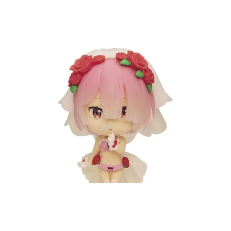 BANPRESTO Rem Life In A Different World From Scratch Q Version Ram & Rem Jingpin 6cm Scale Figures-6